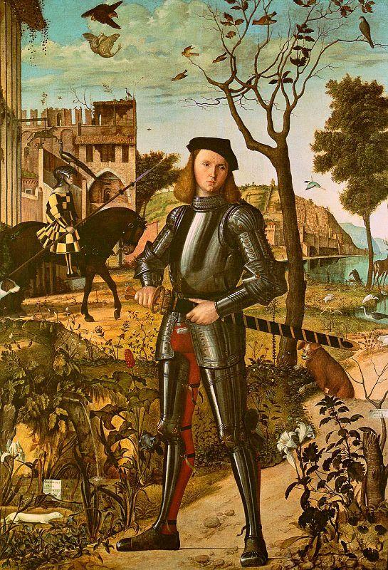 Vittore Carpaccio Portrait of a Knight China oil painting art